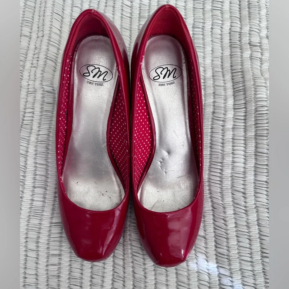 SM New York red heels - Picture 1 of 6